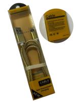 Кабель USB/micro USB 100 см Метал золото Кабель USB/micro USB 100 см Метал золото