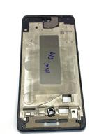 Рамка дисплея Samsung Galaxy A72 SM-A725F (голубая) с боковыми кнопками