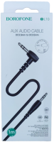 Кабель Aux Borofone модель BL10 Jack 3.5mm to Jack 3.5mm Кабель Aux Borofone модель BL10 Jack 3.5mm to Jack 3.5mm