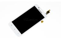 Дисплей Lenovo S650 с тачскрином (белый)  
