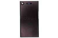 Задняя крышка АКБ Sony Xperia XZ1 (G8342,G8341) (черный) Задняя крышка АКБ Sony Xperia XZ1 (G8342,G8341) (черный)