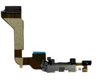 Шлейф для iPhone 4 с разъемом зарядки и микрофоном (белый) Шлейф для iPhone 4 с разъемом зарядки и микрофоном (белый)