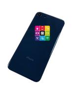 Задняя крышка для iPhone 8, темно-серая, с линзой камеры