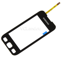 Тачскрин Samsung Wave 2 Pro GT-S5330 (черный) Тачскрин Samsung Wave 2 Pro GT-S5330 (черный)