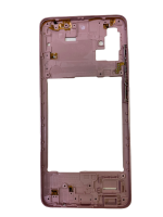 Средняя часть корпуса Samsung Galaxy A51 (2020) SM-A515F (розовая) с боковыми кнопками Средняя часть корпуса Samsung Galaxy A51 (2020) SM-A515F (розовая) с боковыми кнопками