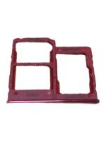 Держатель/лоток сим (sim holder) Samsung Galaxy A41 SM-A415F (красный)
