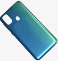 Задняя крышка для Samsung Galaxy M21 SM-M215F голубая
