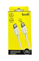 Кабель зарядки Type-C to Type-C Budi DC011TT10W 2.4A 1метр Кабель зарядки Type-C to Type-C Budi DC011TT10W 2.4A 1метр