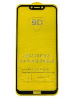 Защитное стекло Huawei Honor Play (полное покрытие) 5D черное Защитное стекло Huawei Honor Play (полное покрытие) 5D черное