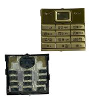 Клавиатура Nokia 8800 Sirocco Gold (Аналог) Клавиатура Nokia 8800 Sirocco Gold (Аналог)