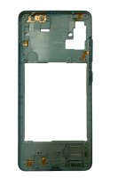 Средняя часть корпуса Samsung Galaxy A51 (2020) SM-A515F (голубая) с боковыми кнопками Средняя часть корпуса Samsung Galaxy A51 (2020) SM-A515F (голубая) с боковыми кнопками