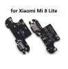 Нижняя плата Xiaomi Mi 8 Lite с разъемом зарядки (Type-C) и микрофоном Нижняя плата Xiaomi Mi 8 Lite с разъемом зарядки (Type-C) и микрофоном