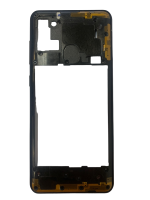 Средняя часть корпуса Samsung Galaxy A21s SM-A217F (серая) с боковыми кнопками