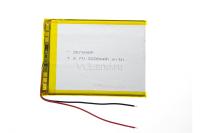 АКБ универсальная Сhina  GD 357090p 3,5x70x90mm 3,7v 3200mAh на проводках