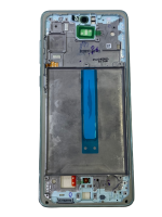 Рамка дисплея Samsung Galaxy A73 (5G) SM-A736B (мятная) с боковыми кнопками