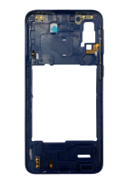 Средняя часть корпуса Samsung Galaxy A40 SM-A405F (синяя) с боковыми кнопками