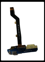 Нижняя плата ZTE Blade X3 с разъемом зарядки (micro-USB) и микрофоном