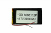 АКБ универсальная Сhina  GD 3066112p 3,0x66x112mm 3,7v 3000mAh на проводках