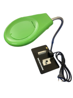 Платформа металическая для пайки BGA  с магнитным держателем плат и LED подсветкой на гибком штативе