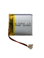 АКБ универсальная 632931P 6x31x31mm 3,7v 580mAh на проводках