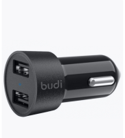 Автомобильное зарядное устройство 17W Budi CC622BS (2 порта) USB 3.4A