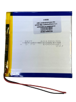 АКБ универсальная Сhina GD 04100100p 3,0x95x97mm 3,7v 6000mAh на проводках