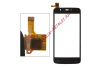 Тачскрин FLY IQ4414 EVO Tech 3 Quad (черный) Тачскрин FLY IQ4414 EVO Tech 3 Quad (черный)
