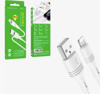 Кабель зарядки Borofone модель BX43 2.4A (Lighning) 1 метр