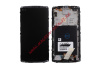Дисплей LG V10 H961S с тачскрином в рамке (черный)