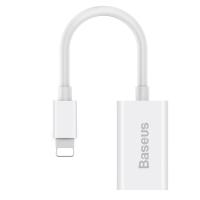 Адаптер Lightning Audio + Charge Baseus L36 IP 2.1A max (белый) Адаптер Lightning Audio + Charge Baseus L36 IP 2.1A max (белый)