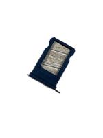 Держатель-лоток сим карты для iPhone 7 Plus, черный, матовый