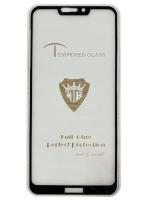 Защитное стекло Huawei Honor 8C (BKK-L21) (полное покрытие) 5D черное Защитное стекло Huawei Honor 8C (BKK-L21) (полное покрытие) 5D черное