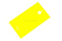 Задняя крышка АКБ Nokia X2 Dual sim (RM-1013) (желтый) Задняя крышка АКБ Nokia X2 Dual sim (RM-1013) (желтый)
