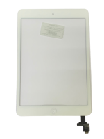 Тачскрин для iPad Mini/iPad Mini 2 A1432/A1454/A1489/A1490 с коннектором и кнопкой Home белый  Тачскрин для iPad Mini/iPad Mini 2 A1432/A1454/A1489/A1490 с коннектором и кнопкой Home белый