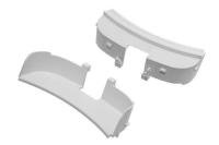 Накладка ручки двери люка Samsung DC63-01541A Накладка ручки двери люка Samsung DC63-01541A