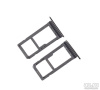 Сим лоток (держатель Nano-Sim/micro SD) Samsung Galaxy S7 G930 (темно-серый)