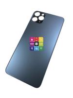 Задняя крышка для iPhone 11 Pro Max, серая, с большим отверстием под камеру
