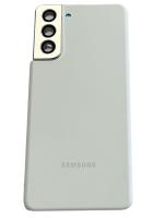 Задняя крышка для Samsung Galaxy S21 SM-G991B белая Задняя крышка для Samsung Galaxy S21 SM-G991B белая