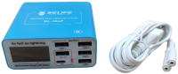 Тестер-анализатор зарядки Relife SS-304P 6 портов USB+Type-C 40W Тестер-анализатор зарядки Relife SS-304P 6 портов USB+Type-C 40W