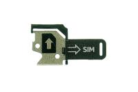 Держатель/лоток сим карты Nokia Lumia 620 (RM-846) (черный) Держатель/лоток сим карты Nokia Lumia 620 (RM-846) (черный)