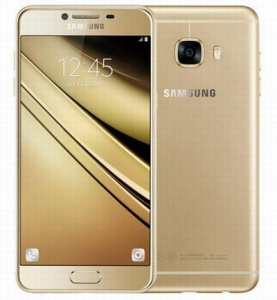 Стекло для переклейки Samsung Galaxy C7 SM-C7000 (золотистое)