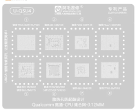 Трафарет AMAOE BGA U-QSU4 T:0.12mm Трафарет AMAOE BGA U-QSU4 T:0.12mm