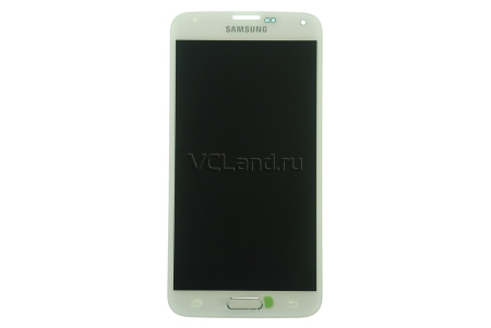 Дисплей Samsung Galaxy S5 SM-G900F с тачскрином (белый) TFT