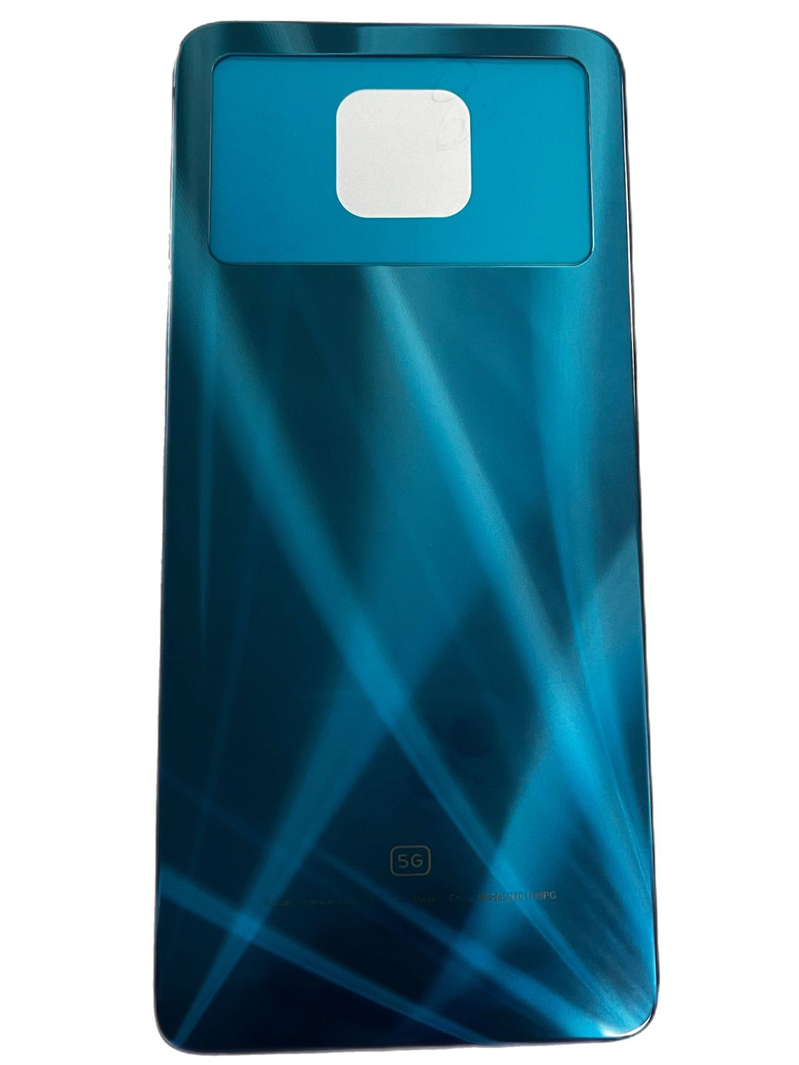 Задняя крышка для Xiaomi POCO X4 Pro 5G (синяя) Задняя крышка для Xiaomi POCO X4 Pro 5G (синяя)