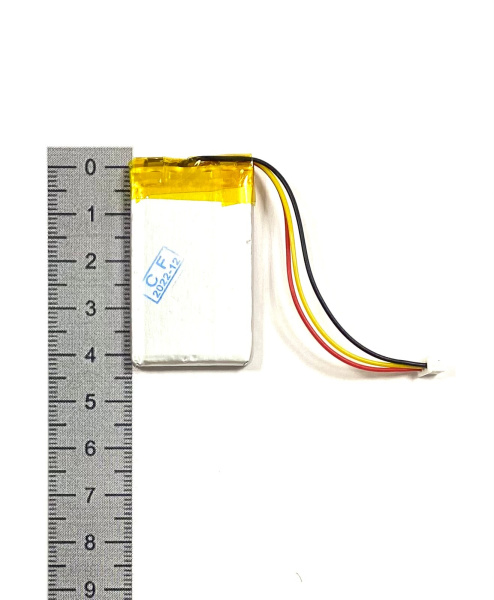 АКБ универсальная PR562438 4x40x24mm 3,7v 500mAh на проводках (3 провода)