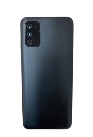 Задняя крышка для Samsung Galaxy A03s SM-A037F черная