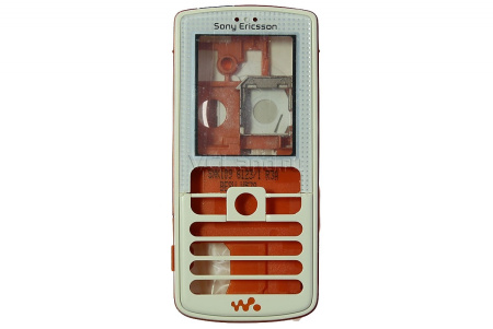 Корпус Sony Ericsson W800 копия оранжевый