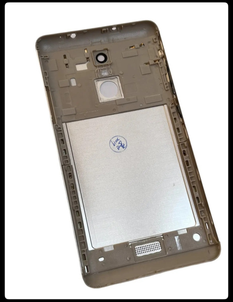 Задняя крышка для Xiaomi Redmi Note 3 (золотистая)