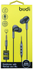 Наушники Budi  EP32DB Jack 3.5 с микрофоном и кнопками громкости