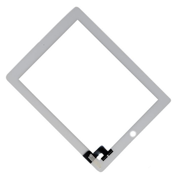 Тачскрин для iPad 2 без кнопки Home белый Тачскрин для iPad 2 без кнопки Home белый